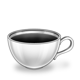 Tea Cup Grey Icon 256x256 png